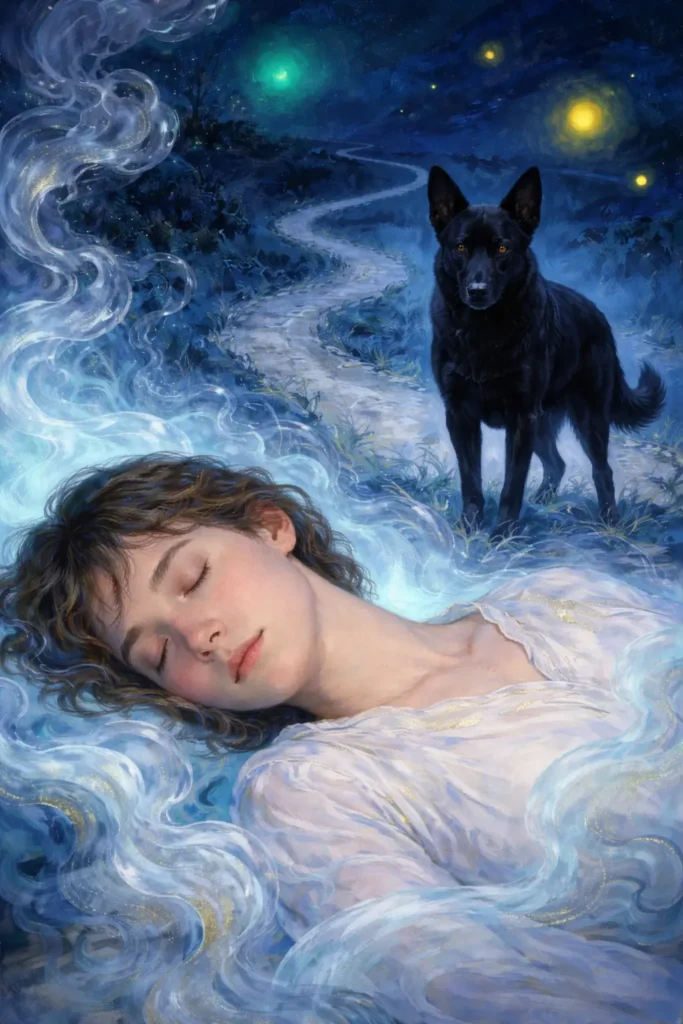 Sonhar com cachorro preto