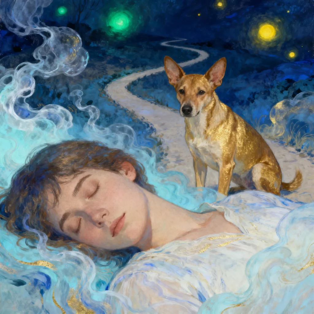 sonhar com cachorro amarelo